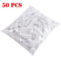 50/100Pcs 일회용 플라스틱 가방 식품 커버 랩 탄성 보관 주방 과일 그릇 모자 포장, [01] 50Pcs