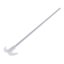 교반기 실험실 Fityle PTFE 코팅 스테인레스 스틸 전기 오버 헤드 교반기 믹서 샤프트 교반 막대 용품, 03 400mmx65mm