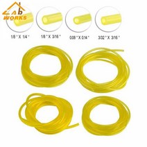 톱날 톱 부속 부품 새로운 연료 라인 호스 타이곤 튜브 w일반 2 사이클 소형 엔진용