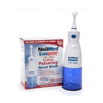 네일메드 무선 사이너게이터 코세정기 사이너스린스 / NeilMed Sinugator Cordless Pulsating Nasal Wash