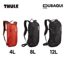 툴레 THULE 업테이크 4L 8L 12L 자전거 가방 백팩, 블랙