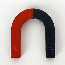 말굽자석 소(40x45mm)/ 과학 실험실습교구 수업준비물 만들기재료 초등학습교육용