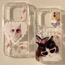 데보라 고양이 핸드폰 빈티지 감성 변색없는 황변없는 집사 갤럭시 아이폰 노트 9 10 20 플러스 울트라 S10 S20 S21 S22 S23 11 12 13 14 미니 프로 맥스