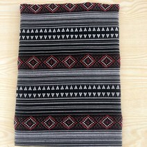 한복원단 한복천 에스닉 스타일 코튼 린넨 패브릭 섬유 패치 워크 소파 커버 베개 호텔 바, 02 100X150cm, 43 42