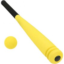 Colaxi 야구 방망이 및 공 내구성 개발 손 눈 조정 훈련 스포츠 연습 성인 어린이를위, Yellow