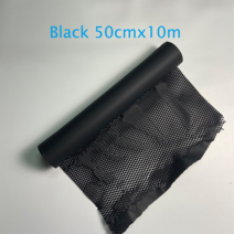 검은 벌집 종이 랩 재활용 쿠션 랩핑 롤 친절한 배송 이동 녹색 랩, 블랙 50cmx10m