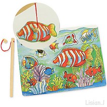 자석 낚시 놀이 두돌 아기 장난감 두돌 아기 교구