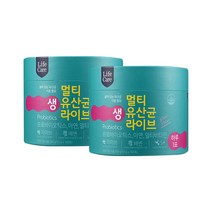 라이프케어 멀티 생 유산균 라이브 2박스 비타민/아연 370480