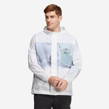 아디다스 ADIDAS 비비씨 롱 윈드브레이커 - WHITE 1020091588