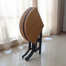 원형식탁 접이식 이동식 라운드 테이블 식탁 원탁 공간활용 800 1200, 단일 테이블 직경 160cm x 높이 82cm x 보드