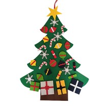 까사드로잉 펠트 부직포 크리스마스트리 DIY 벽트리 만들기, 트리B