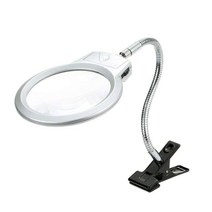 LED 책상 고정 돋보기 스탠드 자바라형 확대경 _ 2022895EA, 쿠팡 1, 쿠팡 본상품선택