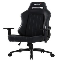 큐밸리 NEW ARENA ZERO BLACK Chair 게임 게이밍의자, 단품