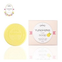 유노하나 몽돌워시 유자 비누 140g, 1개