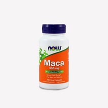 Now 나우 마카 500mg 100식물성캡슐, 1통, 100캡슐
