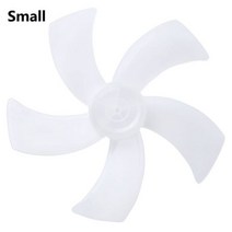 16/18 인치 큰 바람 플라스틱 팬 블레이드 5 엽 스탠드/테이블 패너 액세서리, CHINA, Clear 16 Inches