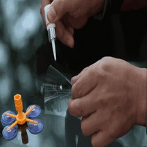 국내인증 유리 복원제 접합제 차유리돌빵 차유리용접, 킷트구성