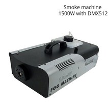 포그머신 헤이저 스모그 머신DJ 연기 기계 유선 원격 제어 1500W DMX RGB 안개 할로윈 웨딩 클럽 바 무대, 02 1500W-DMX_02 US Plug, 6.1500W-DMX - US Plug