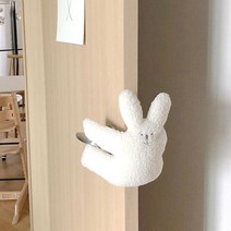 [천삼백케이] [제이와이플래닛] 방문소리 문소리방지 문쾅방지 쿠션, 브라운곰