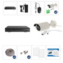 카메라 IP 녹화기 300만화소 CCTV 세트 NVR POE 8채널