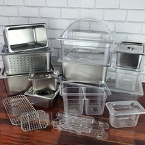 PC 스텐 밧드 바트 받드 물받이 커버 뚜껑 업소용 식당용 반찬 냉장고 정리, PC 밧드 구성, 1/3 사이즈, 이지커버