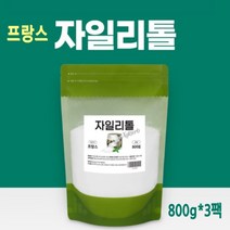 프랑스 자일리톨 가루 100% 설탕 대체 천연당 자일리톨크리스탈 분말 파우더 효능, 3팩, 800g