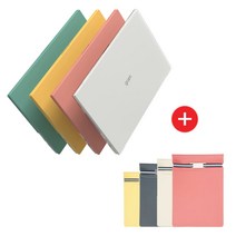 [파우치세트 가격할인 이벤트] LG 2021/22년형 그램 노트북케이스 14/15/16/17, 그램 14인치, 케이스/투명, 파우치/그린