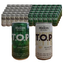 티오피 200ml 스위트아메리카노 30캔+마스터라떼 30캔, 60캔