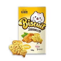 너를위한디저트 고양이비스켓 100g, 1개, 치킨맛 100g