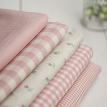 면+린넨) 쉐비핑크5종, 1mm