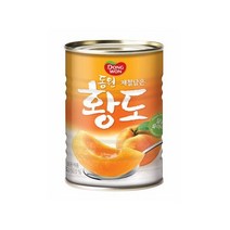 동원 과일캔 복숭아 황도 슬라이스 400g 12캔Ku