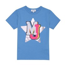 MARC JACOBS [23SS] 메탈릭 부클자수 로고 포인트 반팔 티셔츠