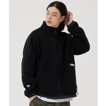 BROWNBREATH KEEP REVERSIBLE FLEECE JACKET - BLACK