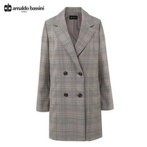 아날도바시니 (아날도바시니) 체크 소매롤업 자켓(AS09JK02M)