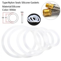 오링 백색 식품 등급 실리콘 링 가스켓 방수 와셔 고무 O링 OD 3mm-80mm 5 개 10 25 50 개580514, M4X1mm 25pcs