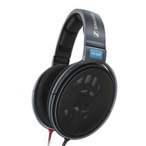 젠하이저 개방형 드라이버 유선헤드폰, 블랙, HD600