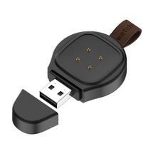 마그네틱 충전기 충전식 도크 고정 fitbit Versa 3 / 감지 휴대용 충전기, USB 인터페이스