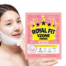 루아스 귀족핏 브이라인팩 10매 외 리프팅밴드 일체형 추가할인 증정 브이 마스크, 10팩