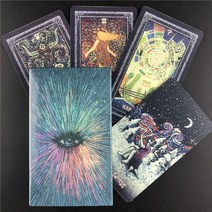 보드게임 최고의 전통 만화 타로 카드 영어 오라클 여성 소녀 데크 보드 게임, [10] 78PCS TT05