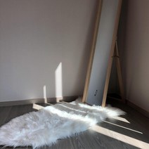 심플 포근 엣지 홈 인테리어 털 러그 거실카페트