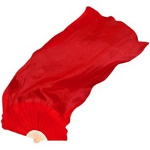 너슬 부채 도매 밸리 댄스 실크 베일 쌍 가벼운 무게 다채로운 흐르는 대우드 접는 팬 Bellydance 성능 쇼 소품 180cm, 180cmX90cm-Hot Sell, Option4