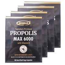 호주 오리진에이 프로폴리스 PROPOLIS 6000 180캡슐x4