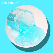 [젤시스슬라임] 소다수 / 출렁출렁 워터 지글리 슬라임 / 프리미엄 수제슬라임
