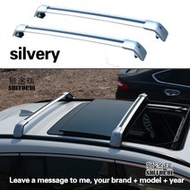 승합차 suv 루프랙 Haval joson 5dr SUV 2021 + 알루미늄 합금 사이드 바 크로스 레일 루프 랙 수하물 2, 03 C