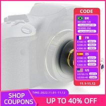 니콘 카메라 용 어댑터 링 M42 To RMS 컨버터 DSLR/SLR 현미경 대물 렌즈 변환 링 광미학 L8Q9 호환, 01 A