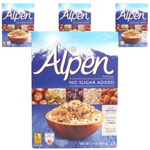 알펜 뮤즐리 시리얼, 397g, 4개