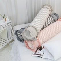 마이룸엔 데일리 선염 안고자는 바디필로우 롱쿠션 캔디쿠션, 데일리선염(커버+솜)그레이