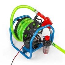 자동 주유기오일주입기 이동식 약물 농업용 유류탱크, 리튬 배터리형 릴 펌프 + 인산염 방지 튜브