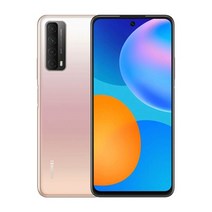화웨이 P 스마트 2021 스마트 폰 글로벌 버전 4GB 128GB 48MP 쿼드 카메라 5000MAH 배터리 6.67 프레임리스 스크린 휴대 전화, 블러쉬 골드