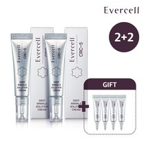 [2+2] 에버셀 차움 딥링클 솔루션 크림 10ml 2개+5ml 4개 총 40ml /프라이머/줄기세포 주름케어